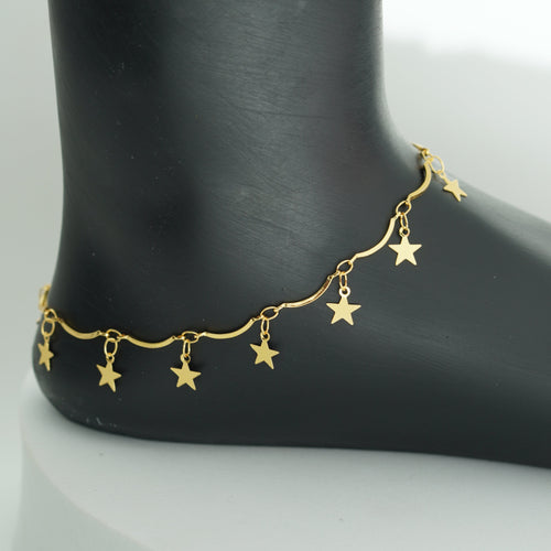 (7C) twinkling charm anklet